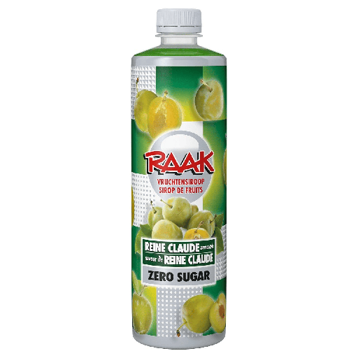 RAAK SIROOP REINE CLAUDE ZERO - 6X 75 CL